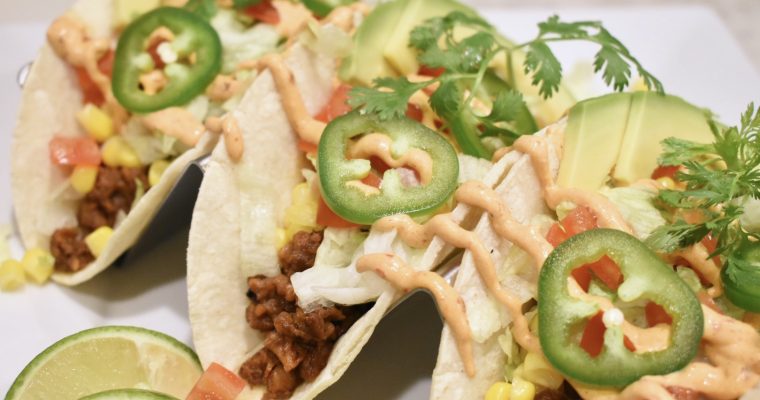 Vegan Beyond Beef Tacos