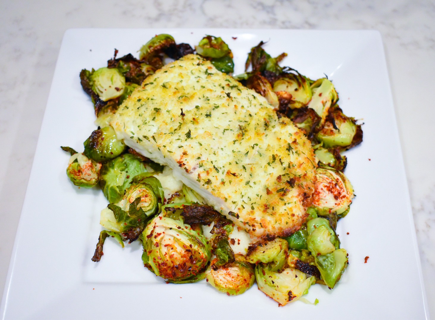 Panko Crusted Halibut Kevin's Dinner